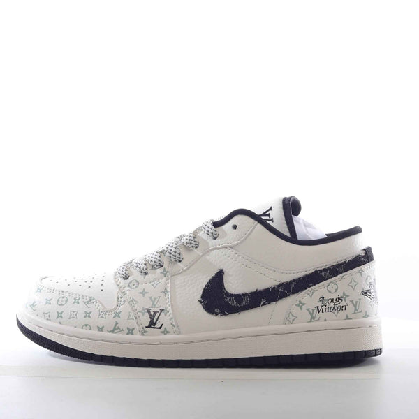LV x Nike Air Jordan 1 Low AJ1 - Sneakito
