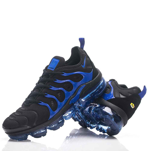 Share Nike Air VaporMax TN Plus Men's Running Shoes Blue-Black - Sneakito