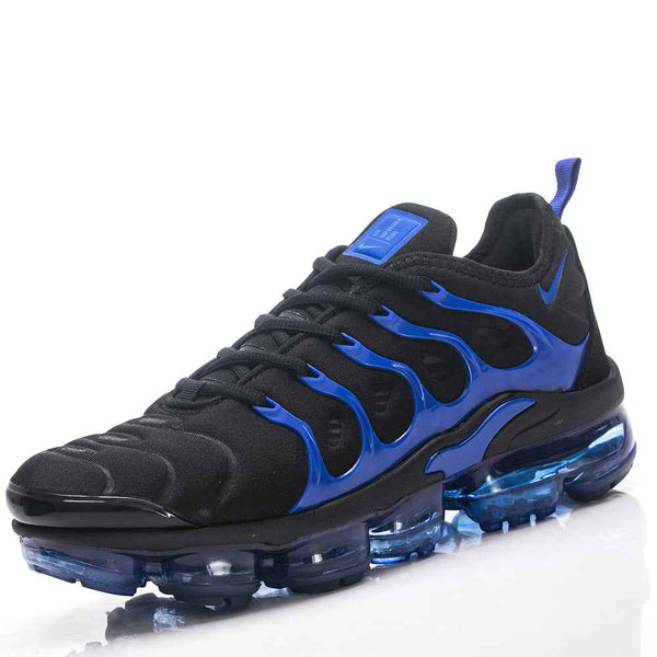 Share Nike Air VaporMax TN Plus Men's Running Shoes Blue-Black - Sneakito