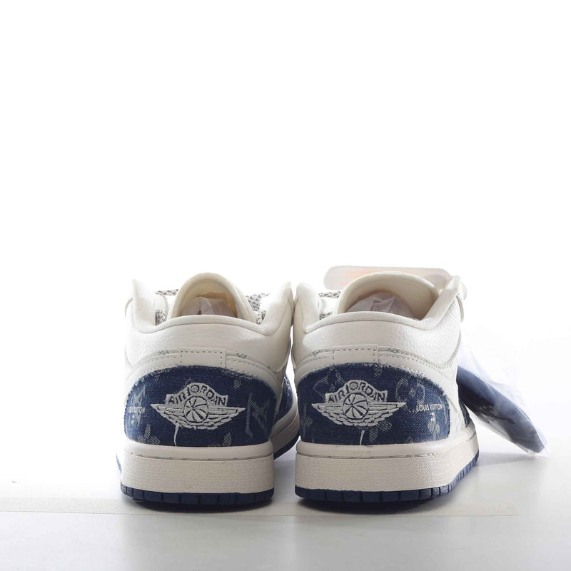 LV x Nike Air Jordan 1 Low AJ1 - Sneakito