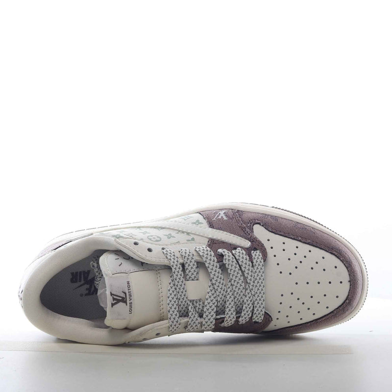 LV x Nike Jordan 1 Low AJ1 - Sneakito