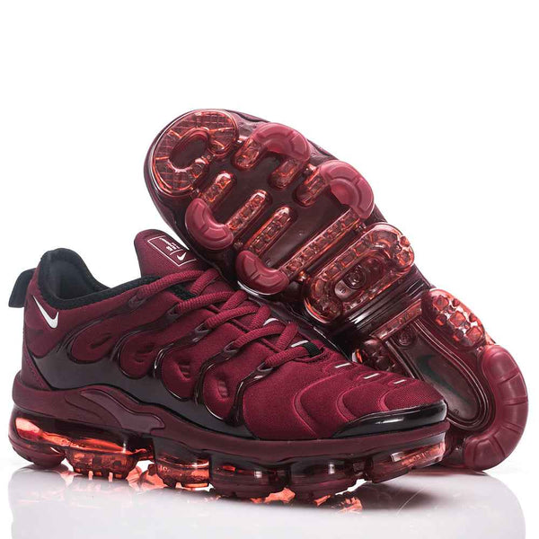 Nike Air VaporMax PLUS TN New Men's Athletic Shoes Ruby-Red - Sneakito